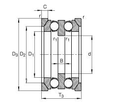 S 54311 + U311, (j) DIN 711/ISO 104 ˜ʵҪߴ򣬎SȦһɂȦɷx