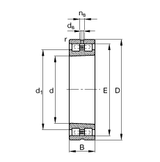 ALS NN3012-AS-K-M-SP, (j) DIN 5412-4 (bio)(zhn)Ҫߴ, ǶλS, pУFF 1:12 ɷx, ּpСď(ni)϶ƹ