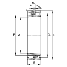 ALS NNU4976-S-K-M-SP, (j) DIN 5412-4 ˜ʵҪߴ, ǶλS, pУFF 1:12 ɷx, ּpСďȲ϶ƹ