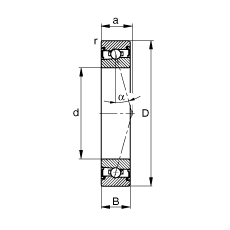 SS HSS71920-C-T-P4S, {(dio)(ji)Ɍb|  = 15㣬ɂ(c)ܷǽ|Ӈ(yn)