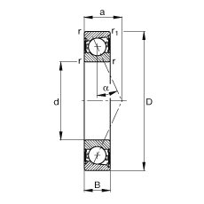 SS B7203-E-2RSD-T-P4S, {(dio)(ji)Ɍ(du)b|  = 25ɂ(c)ܷ⣬ǽ|ƹ