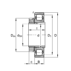 ΝLS 20311-K-TVP-C3 + H311, (j) DIN 635  DIN 5415 ˜ʵҪߴ, F׺;o