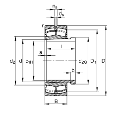 {(dio)ĝLS 24122-E1-K30 + AH24122, (j) DIN 635-2 ˜ʵҪߴ, F׺ж