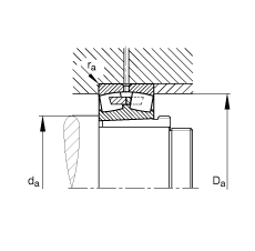 {(dio)ĝLS 24192-B-K30-MB + AH24192, (j) DIN 635-2 ˜ʵҪߴ, F׺ж